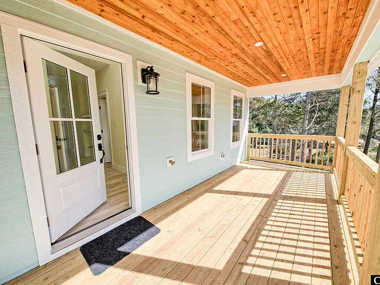 Ocean view from deck